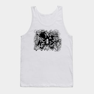 Abstract doodle art Tank Top